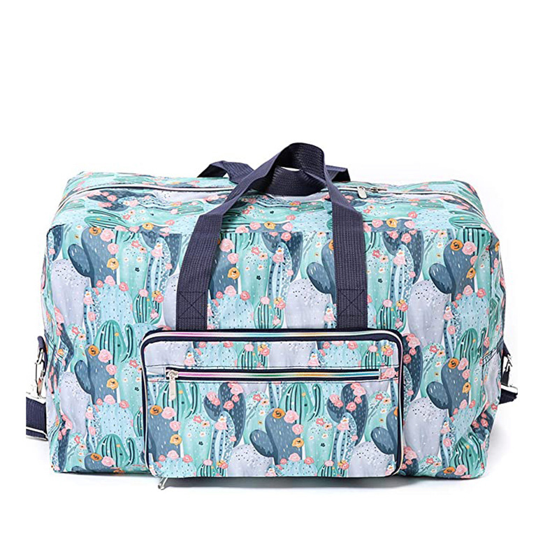 Large Travel Duffle Bag Waterproof Cute Overnight Weekender Bag for Women Girl