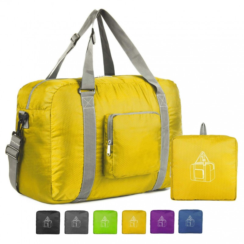 Foldable Duffle Bag for Travel Gym Sports Lightweight Luggage Duffel