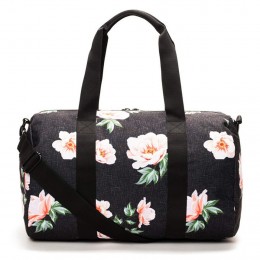 Sports Duffel Peony Gym Bag with Shoe Compartment