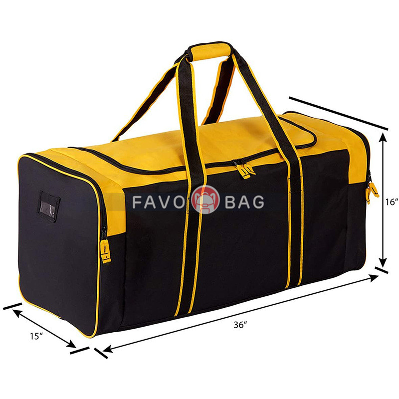 Multi Pocket Large Sports Gym Equipment Travel Duffel Bag