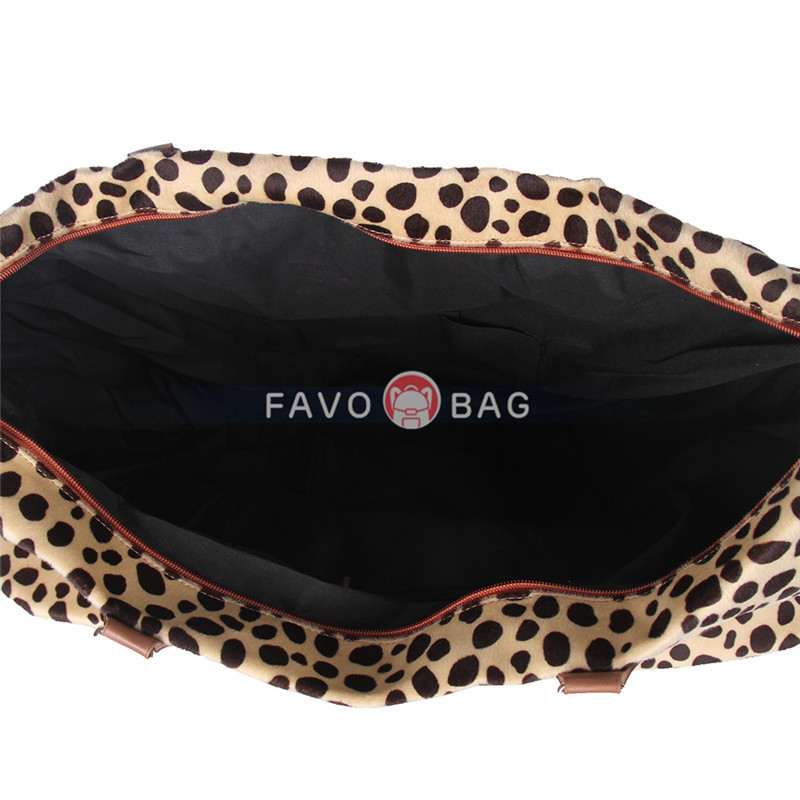 Leopard Duffle Bag For Women Large Cheetah Tote Shoulder Bag