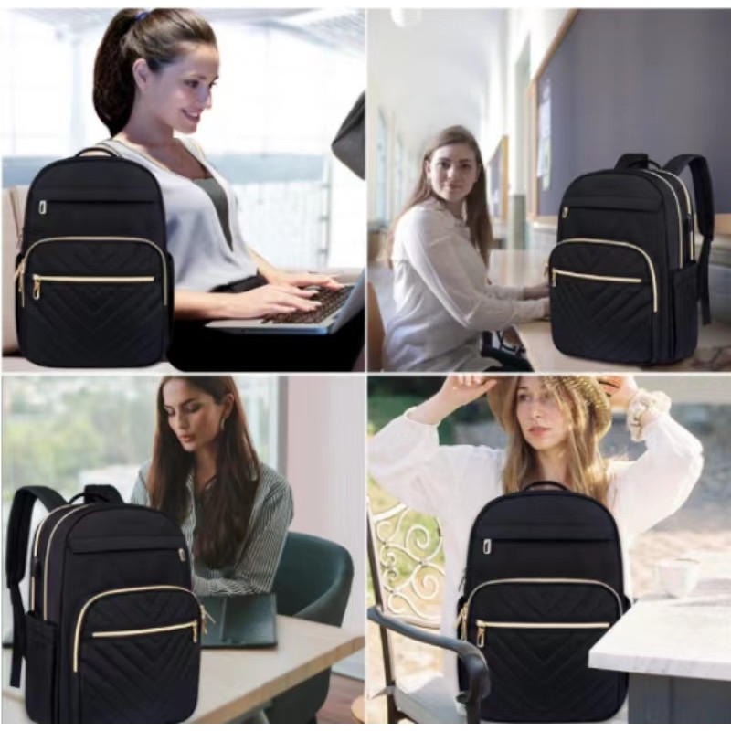 Laptop Backpack 15 inch Cute Womens Travel Backpack Professional Laptop Computer Bag